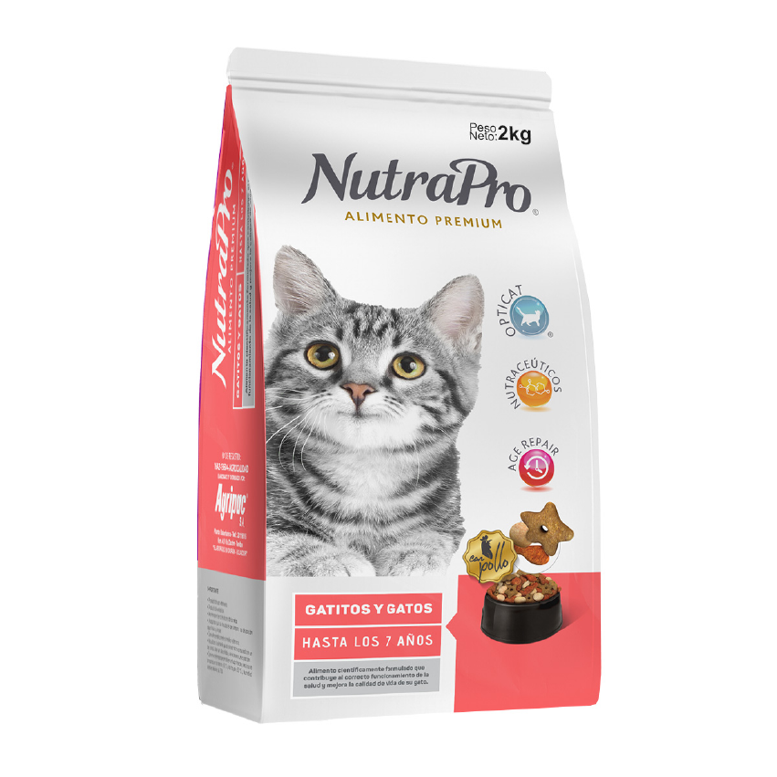 NUTRAPRO GATITOS HASTA LOS 7 AÑOS